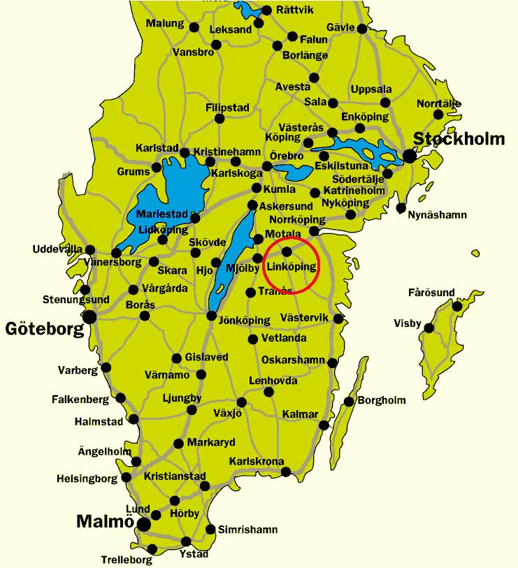 Map of Sweden, Kingdom of Sweden Maps - Mapsof.net